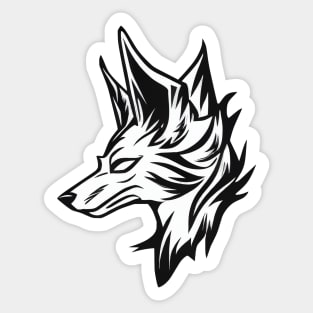 Wolf logo Sticker